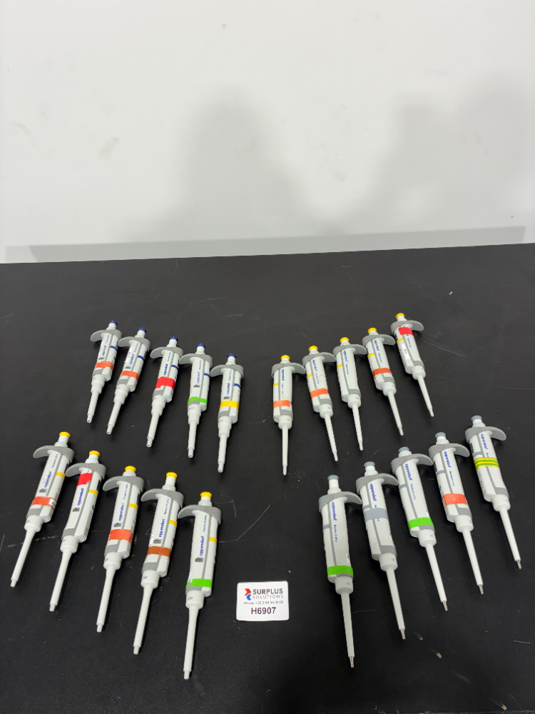 Image of Eppendorf Research Plus Pipettes x20